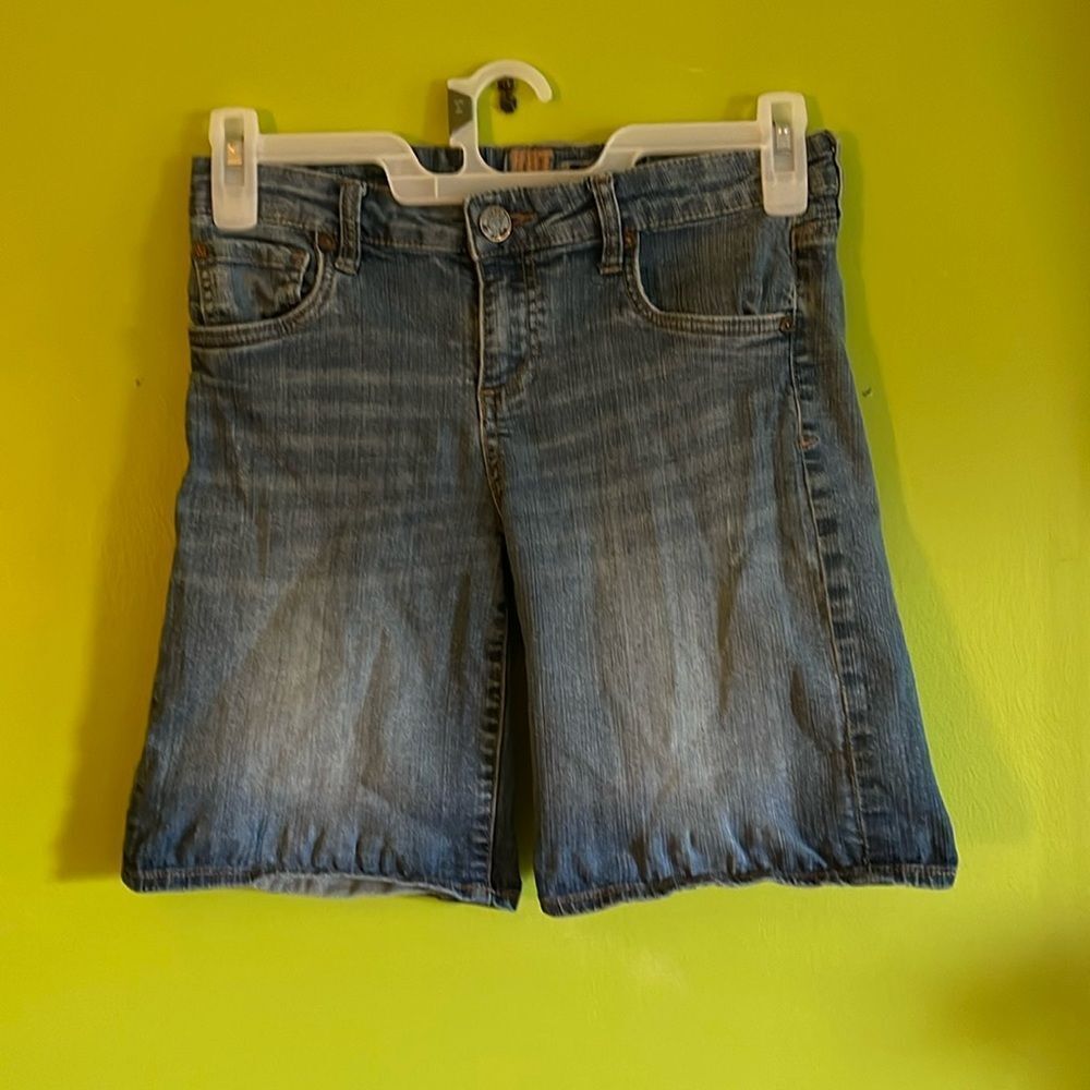 Kut From The Kloth Stretch Bermuda Jean Shorts Size 6